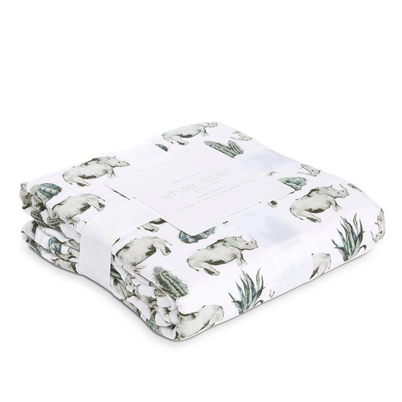 Aden and Anais Serengeti Rhino Dream Blanket - Picture 2 of 8